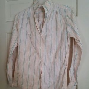 $Sale$ lMatthew Lombardi Chino Oxford Blouse Sz 8